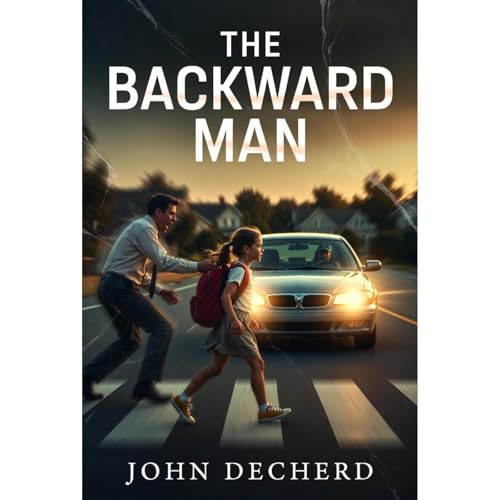 The Backward Man Audiolibro Por John Decherd arte de portada