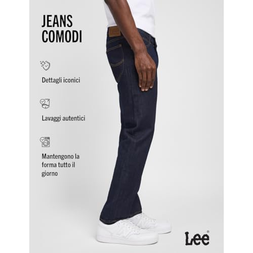 Lee Daren Zip Fly Rinse Size 40x32 - 4