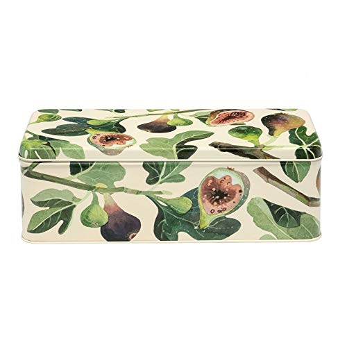 Elite tins Emma Bridgewater Long Deep Rectangular Storage Tin in Fig Design Cover
