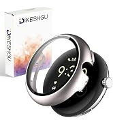 DIKESHGU Pixel Watch 2 用 ケース Pixel Watch 2保護カバー ガラスフィルム 一体型 PC素材 全面保護 超薄型 装着簡単 耐衝撃 高透過率 指紋防止 傷防止 ...