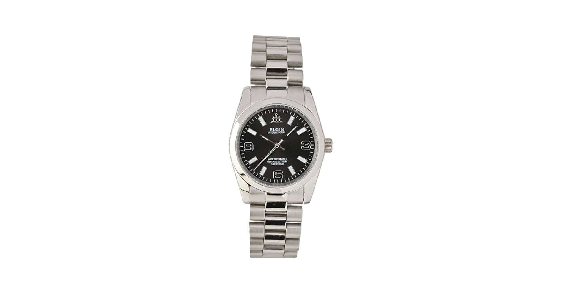 ELGIN 自動巻き腕時計 シルバー bellmart_fk1405ps-bl