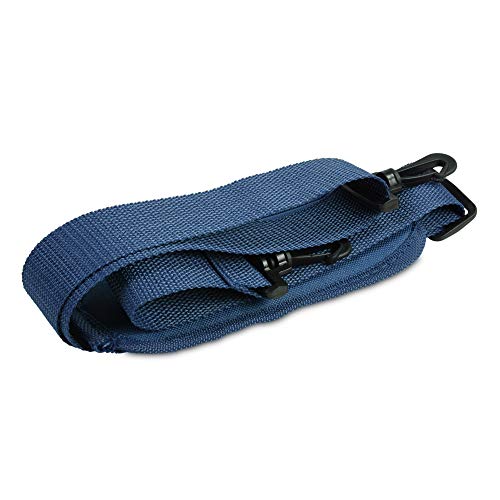DALIX Premium Replacement Strap With Pad Laptop Travel Duffle Bag In Navy Blue