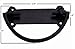 Amazing 22 Chest/Trunk Lifter Handle/Pull, Cast Iron, Black Powder Coat Finish, Handmade, Set of 2
