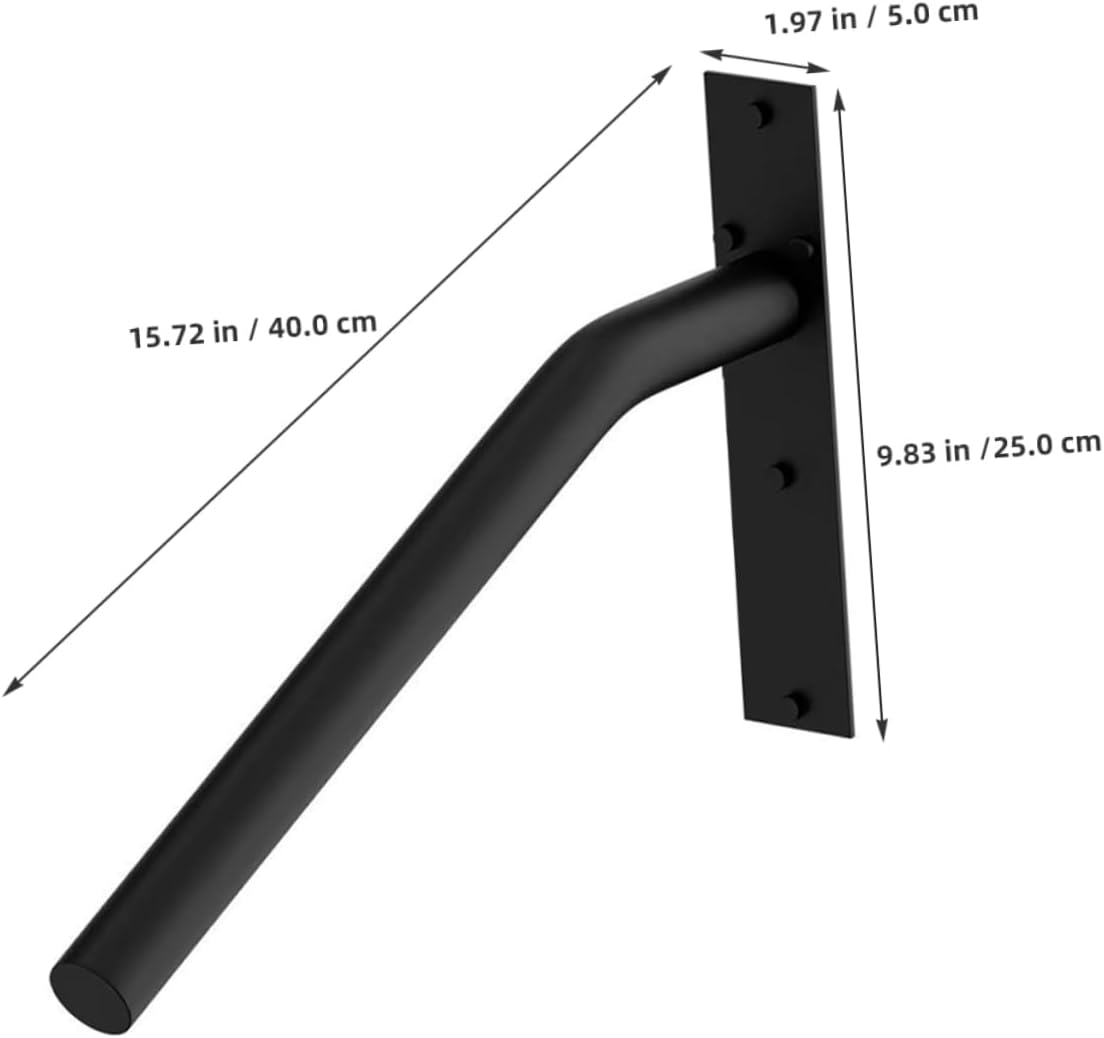 Stair Handrail Bracket Metal Stairway Rack Stair Brackets for Steps Handrail Fitting