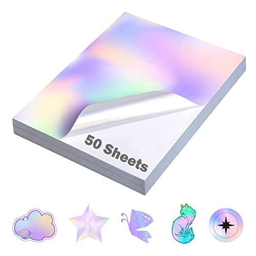Papier autocollant holographique pour personnaliser vos gourdes et carnets créatifs