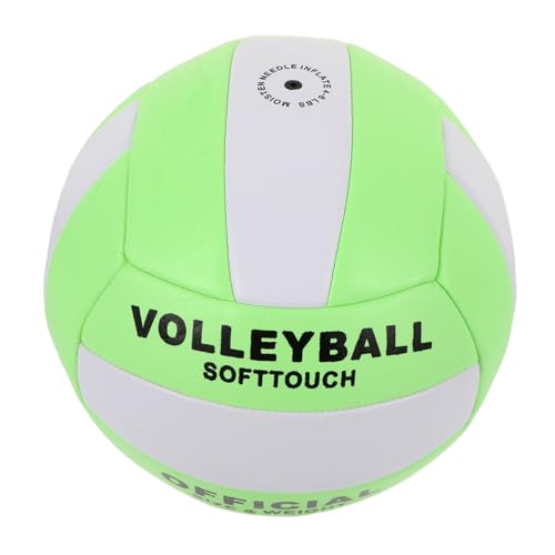 Toddmomy High Visibility Soft Volleyball Balls Size 5 Training Volleyball Set for Play