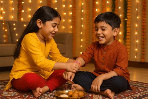 Image of My First Rakhi for Infant - Little Blessing