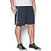 Under Armour Men's Tech Mesh Shorts, Stealth Gray/Phoenix Fire, Large