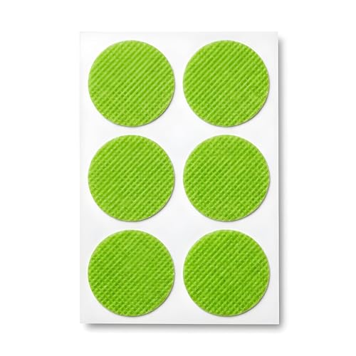 Leddy Living Parches adhesivos de citronela, 24 unidades, 2,8 cm, tejido natural, protección hasta 72 horas para ropa, apto para toda la familia contra mosquitos e insectos