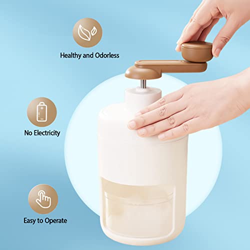 Image of Manual Ice Crusher Rotary Cocktails Slush Machine Ice Cube Crusher with Ice Cube Trays for Bar Kitchen Iced Drinking Accessories