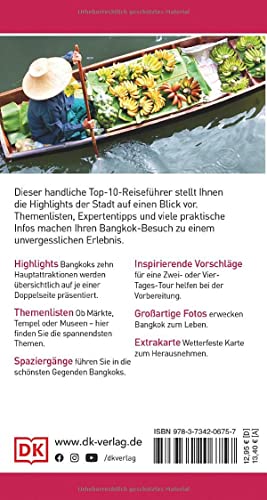 Foto von Top 10 Reiseführer Bangkok: TOP10-Listen zu Highlights, Themen und Stadtteilen mit wetterfester Extra-Karte