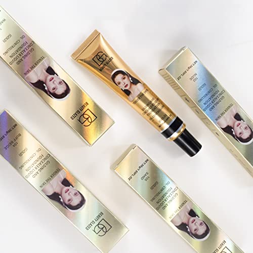 Beauty Glazed Foundation New Formula Full Coverage Flawless Makeup Base Cream Concealer Matte Waterproof Long Lasting Oil Free Smooth Liquid Foundation 30G (101 Porcelain) #TOP6