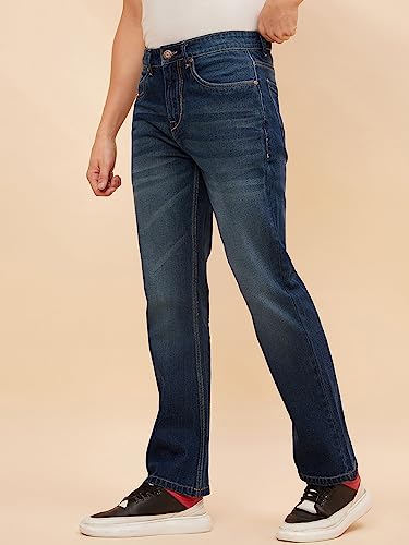 Image of HIGH Star Men's Stretch Fit Mid Rise Jeans