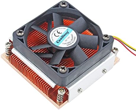 1U Server CPU Cooler Industrial Personal Computer Copper heatsink Cooling Fan for Intel PGA988/989 Active Cooling