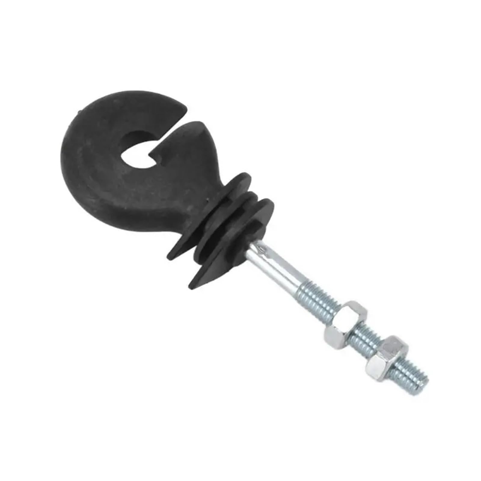 Aisladores De Tuerca Plana, Cerca Eléctrica, Espiral Aislamiento Roscado for Ganado, 50 Uds para Madera, Cuerda, Valla Eléctrica