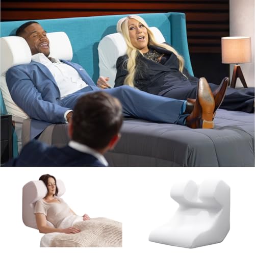 Snorinator Pillow: Upright Wedge Pillow for Snoring Reflux Post-Op Vertigo Wrinkle Reducer Prego/Nursing As Seen on Shark Tank (Large (Over 56)