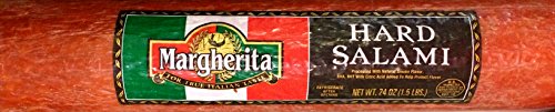 24oz Margherita Hard Salami Chub for True Italian Taste Salami (One Chub)