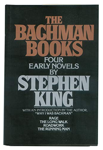 Stephen King THE BACHMAN BOOKS FOUR EARLY NOVELS Book Club Edition NAL