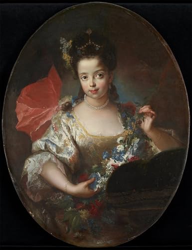 Affiche décorative portrait d'Ursule-anne Dubuisson pour chambre à coucher