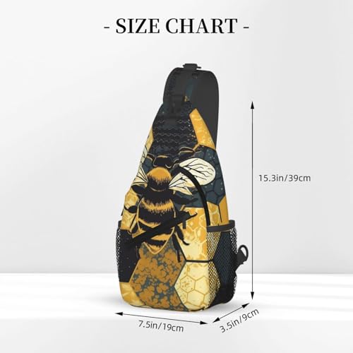 Morrales tipo sling para mujeres y hombres negro miniatura 2
