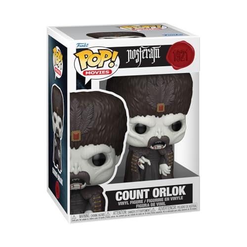 Funko Pop! Movies: Nosferatu - Count Orlok - Nosferatu (2025)- Figura in Vinile da Collezione - Idea Regalo - Merchandising Ufficiale - Giocattoli per Bambini e Adulti - Horror Fans
