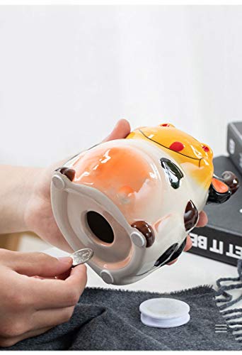 Mathew O Ceramic Cow Money Bank Piggy Bank Ornament,Home Decoration #TOP3