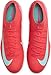 Nike Mercurial Superfly 10 Academy TF High-Top Soccer Shoes (FQ8331-800, Ember Glow/Aurora Green) Size 10.5