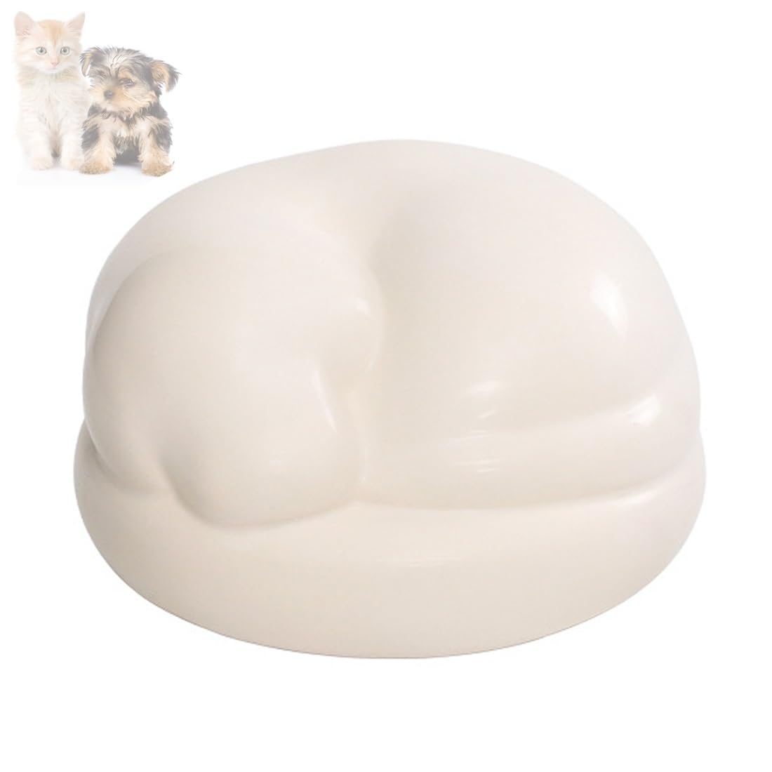 pet ashes urn, Handmade Ceramic Pet Cremation Urn, Urns For Ashes, Memorial Keepsake(Dog Urn)