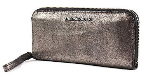 Preisvergleich Produktbild FREDsBRUDER Bright Zip Wallet Metallic Brown