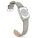 SWEES Leather Band Compatible for Apple Watch 38mm 40mm, Genuine Leather Soft Elegant Replacement Strap Compatible iWatch Series 5 Series 4 Series 3 Series 2 Series 1, Sports & Edition Women, Gray