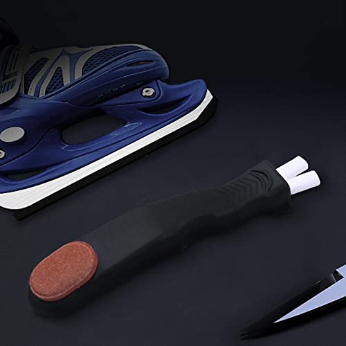 AMQTSLM Ice Skate Sharpener,Ice Skate Edge Blade Sharpener Hockey Skate Sharpener Ice Skate Sharpener for Hockey Skates Handheld Multi-Function Skate Blade Sharpener for Ice Hockey Player