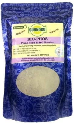 BIO-PHOS - Plant Food and Soil Booster, Organic Bio-Fertilizer for Vegetables, Flowers and Fruit Trees
