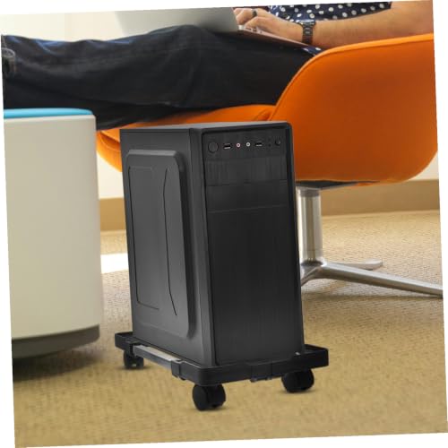 Soporte móvil para torre de computadora Happyyami con ruedas, para uso debajo del escritorio, diseño para mantener limpio y ventilado miniatura 7