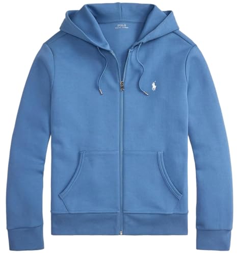 Image of POLO RALPH LAUREN mens Double-knit Full Zip Hoodie