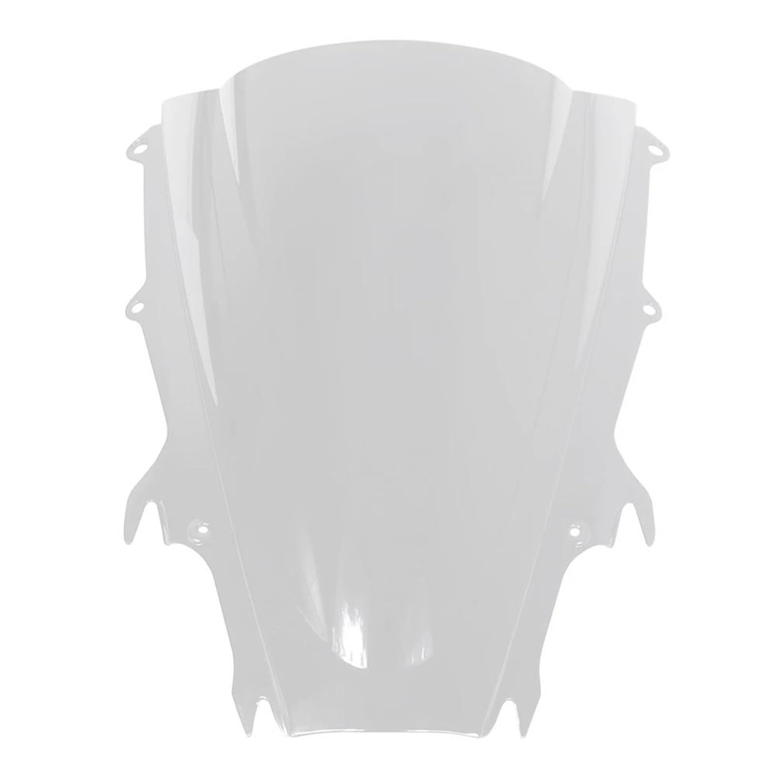 Pare-brise de moto en plastique noir contre la fatigue sur Daytona 675