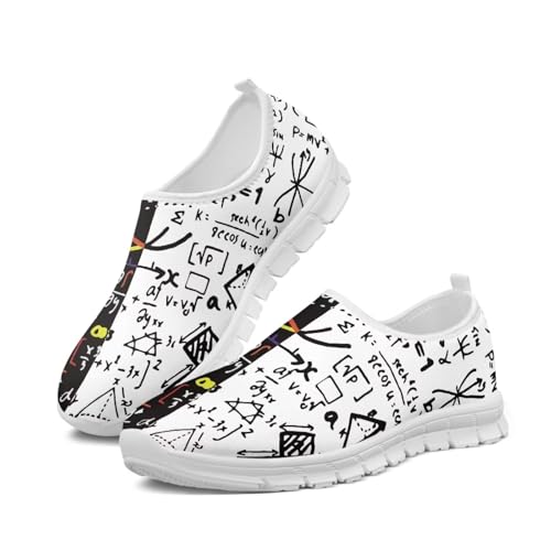 JoyLamoria Butterfly in Black and White Shoes for Wome Slip on Walking Shoe Art Travel Work Loafers Lightweight2