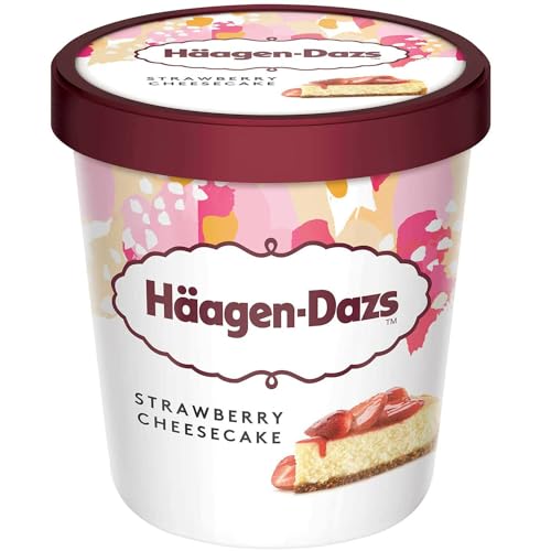 Haagen-Dazs Ice Cream Strawberry Cheese Cake, 460 ml