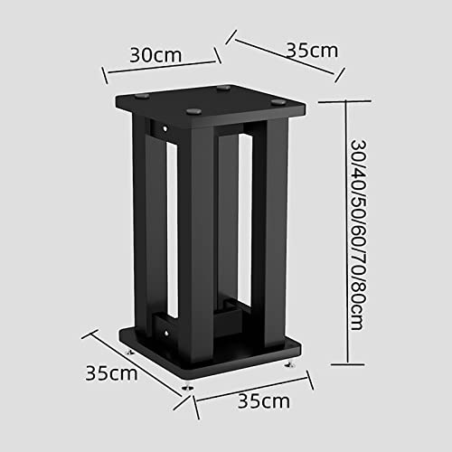 Supports d'enceintes de bibliothèque 30 cm stables pour home cinéma