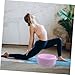 TOYANDONA Yoga Wheel for Back Stretching and Flexibility Lightweight Eva Roller for Yoga Poses Portable Support for All Skill Levels