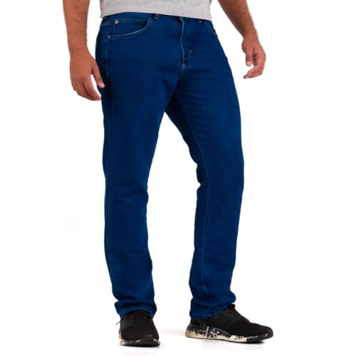 Calça Jeans Masculina Vilejack Tradicional Corte Reto (50, Stone)
