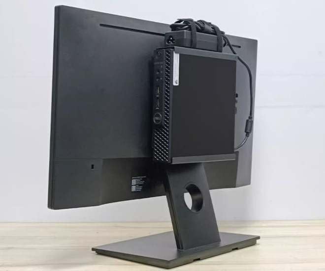 Image of SecureMount Vesa Bracket with Adaptor Holding Straps ( Compatible with Hp / Dell / Lenovo ) ( Monitor - Under Desk & Wall Mount)