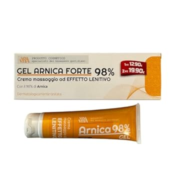 Sanavita - Arnica Gel Forte 98% Crema effetto Lenitivo, 150ml