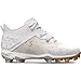 Under Armour Men's Harper 8 Mid RM, (100) White/White/Metallic Gold, 12, US