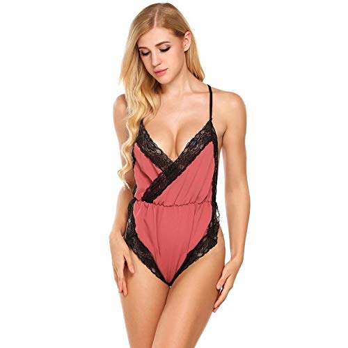Nuisette confortable col V pour en finir avec les nuits chaudes