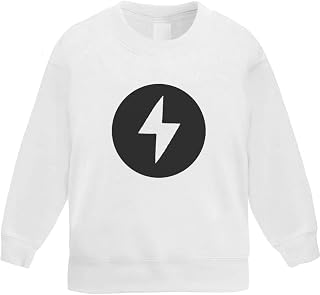 Azeeda 'Thunderbolt Symbol' Kid's Sweatshirt/Jumper (5-6 Years) (KW00030092)