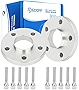 ECCPP 2X 20mm Wheel Spacer 5x112mm to 5x112mm Hub Centric Wheel Spacers fits for Mercedes Benz E320 E420 E430 E55 66.6mm W/10 Lug Bolts 12x1.5
