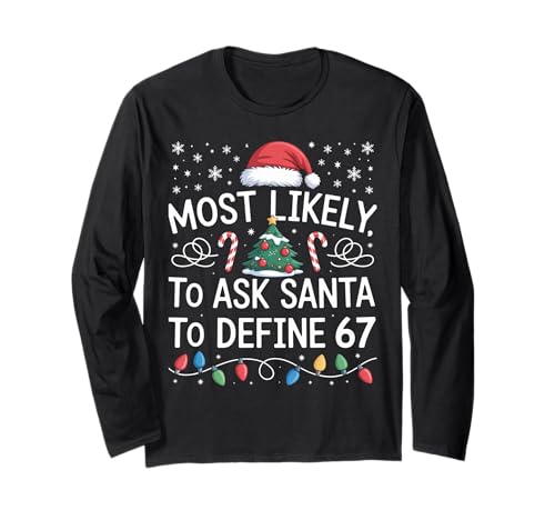Most Likely to Ask Santa to Define 67 Family Matching Xmas ����T�V���c