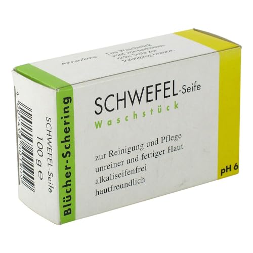 SCHWEFEL SEIFE Blücher Schering 100 g