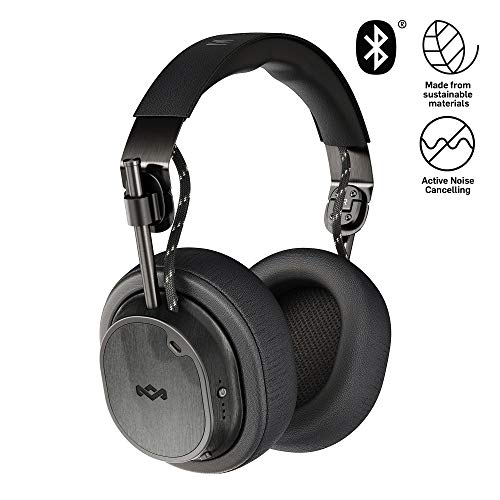 The House Of Marley Exodus ANC Audiófonos, Negro, Talla Única, Paquete de 2