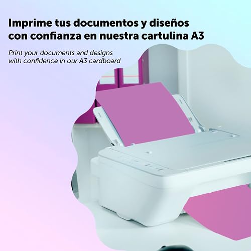 Farbkarton, A3-Karton, farbige Folien, 180 g, Pappe, verschiedene Pastellfarben, ideal zum Basteln, Drucken Ihrer Dokumente und kreativen Designs, m-office (10 h, Surt, Kuchen)